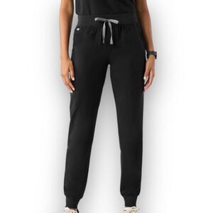 Figs Zamora Jogger Scrub Pants Black Women’s Size XS